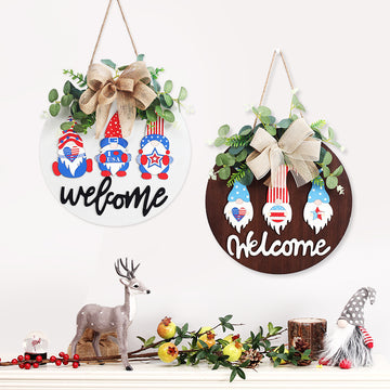 Independence Day Welcome Sign