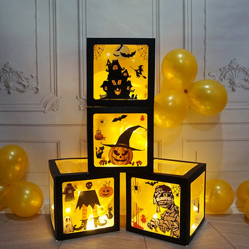 Halloween Balloon Boxes Decor