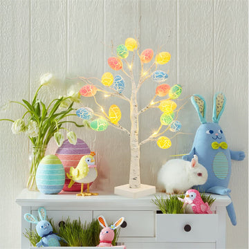 Easter Egg LED Birch Tree