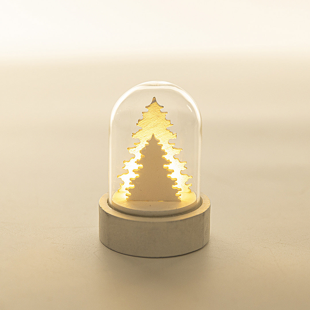 Christmas LED Wooden House