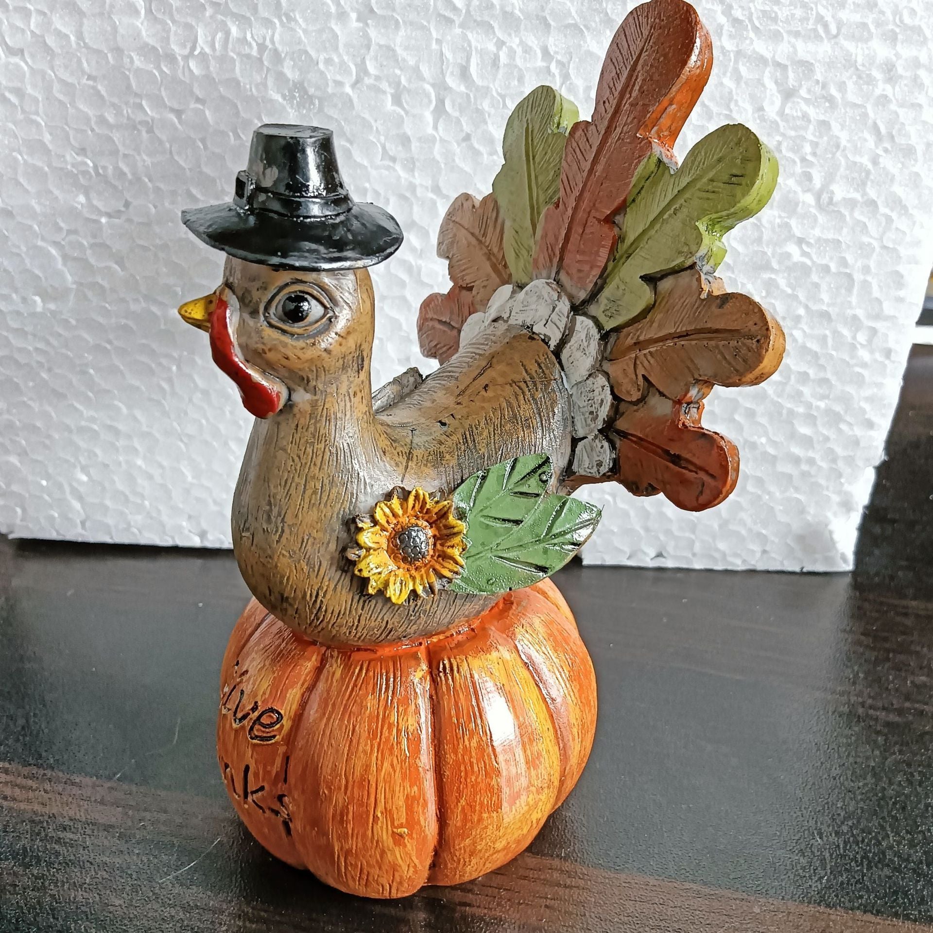 Thanksgiving Turkey Pumpkin Decor