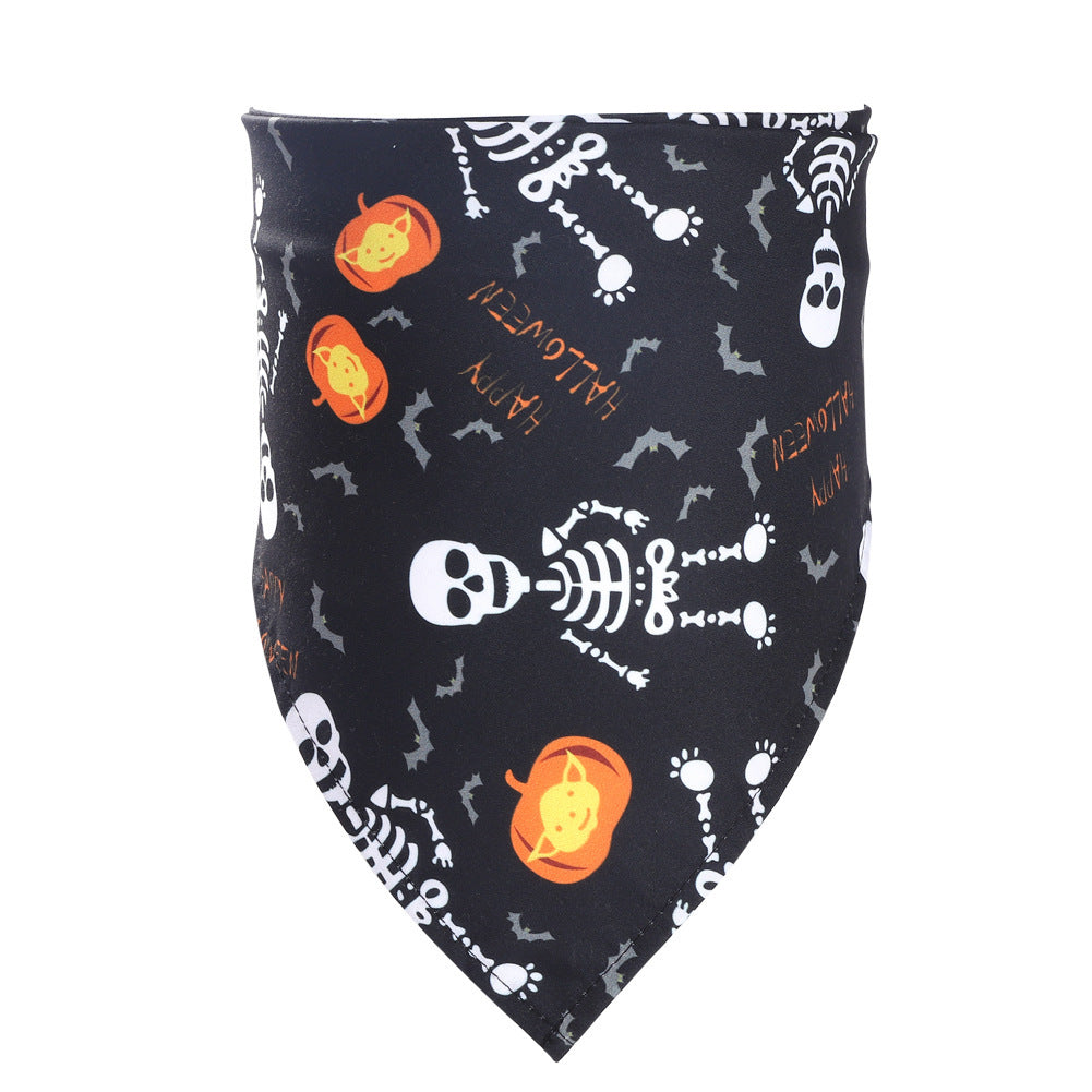 Halloween Pet Neck Towel