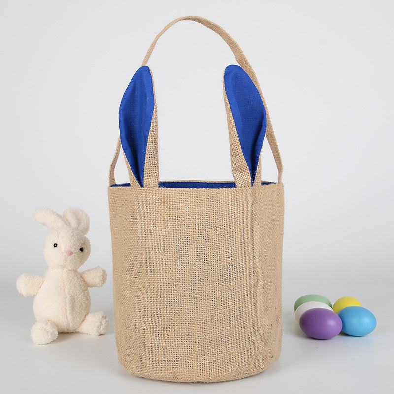 Easter Egg Hunt Jute Basket