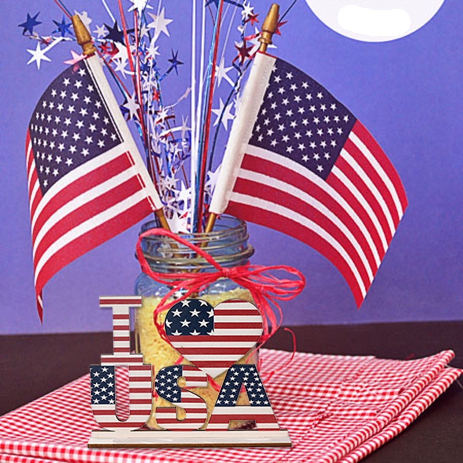 Independence Day Wooden Decor