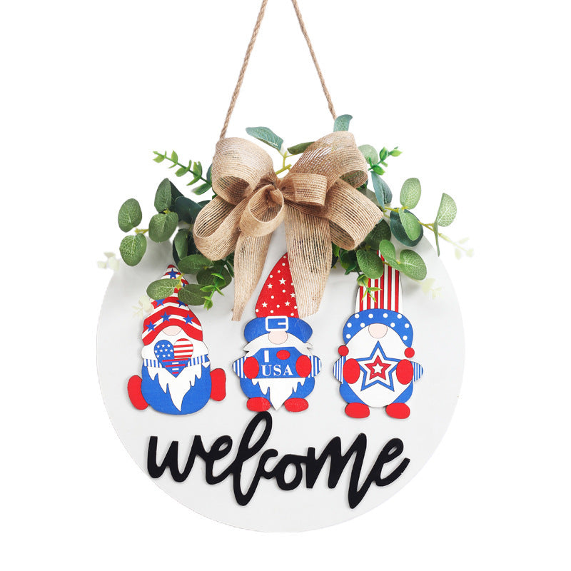 Independence Day Welcome Sign