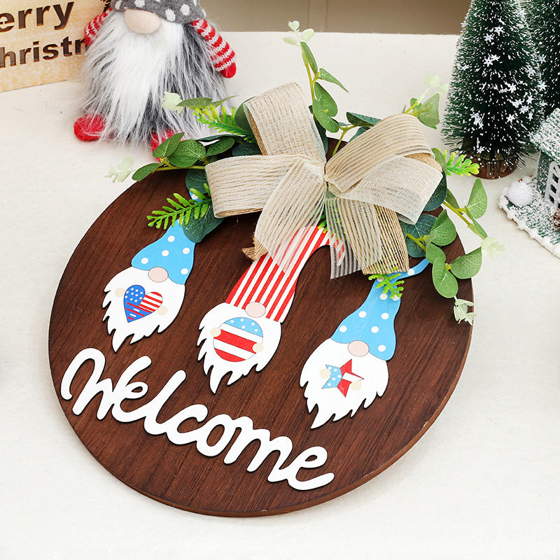 Independence Day Welcome Sign