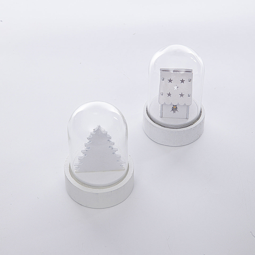 Christmas LED Wooden House