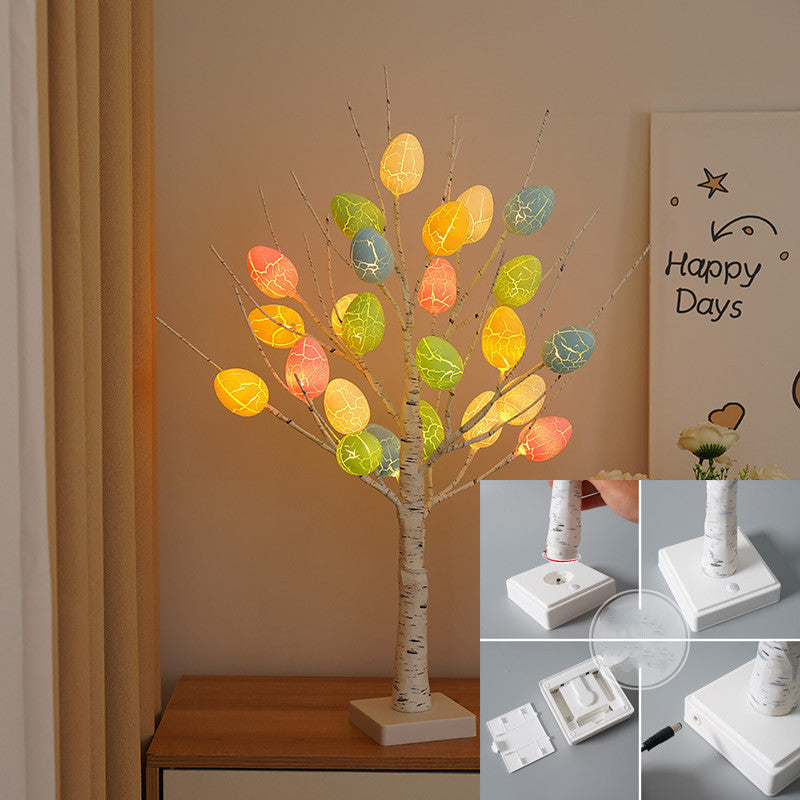 Easter Egg LED Birch Tree