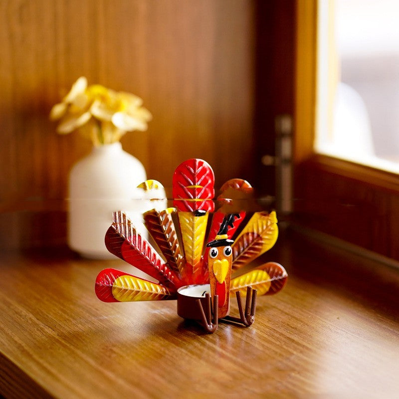 Thanksgiving Turkey Candle Holder