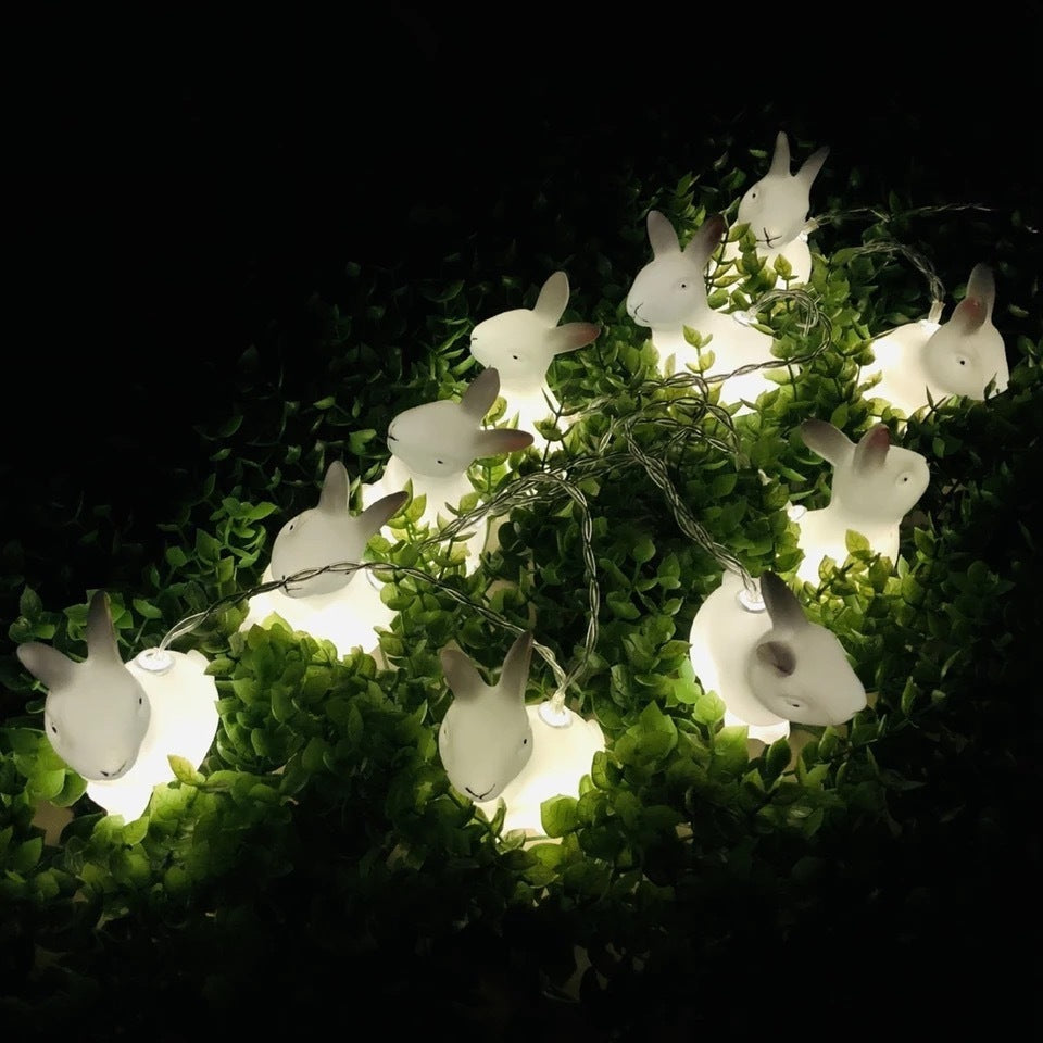 Easter Bunny String Lights