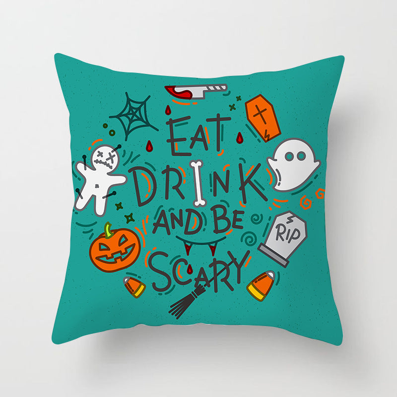 Halloween Cushion Cover Decor