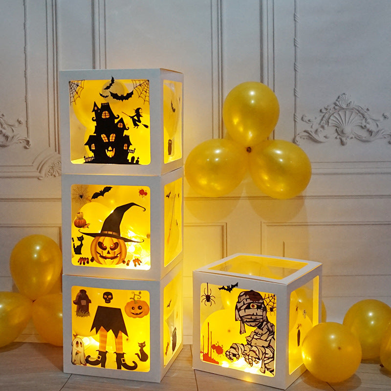 Halloween Balloon Boxes Decor