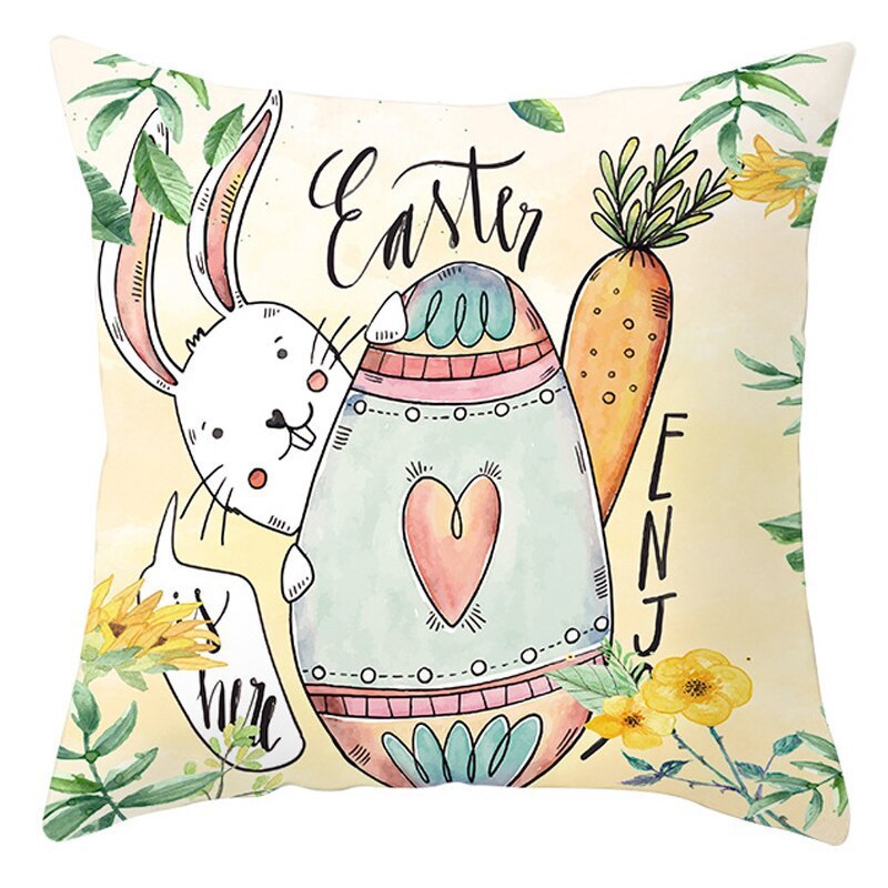 Easter Cushion Cover Decor