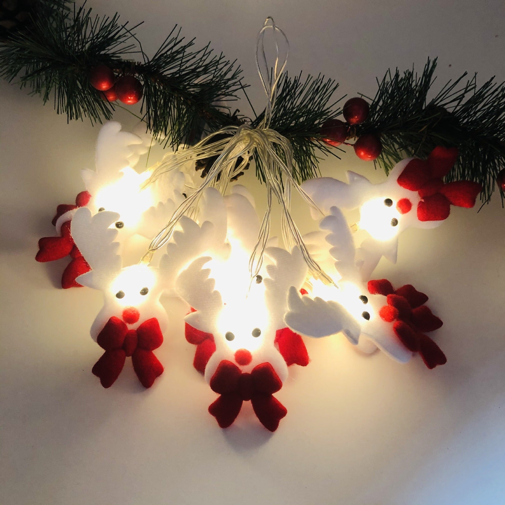Christmas Snowman String Lights