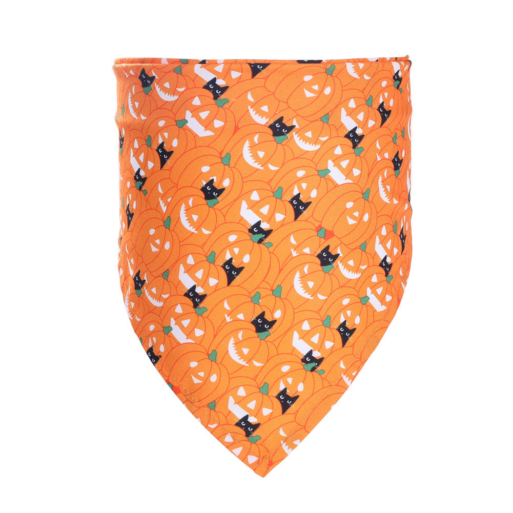 Halloween Pet Neck Towel