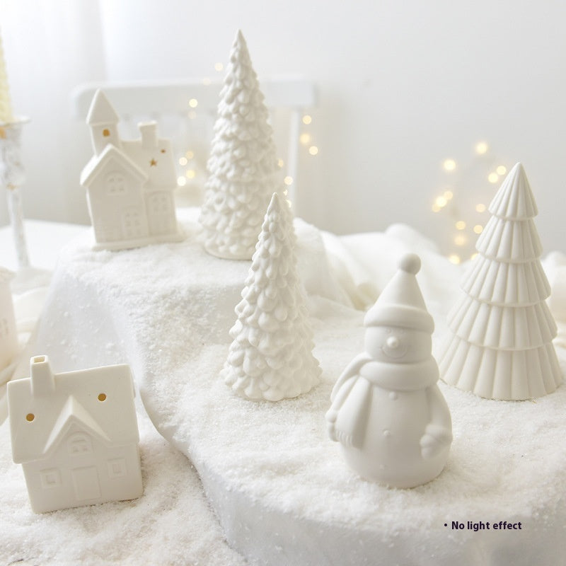 Christmas Ceramic LED Decor