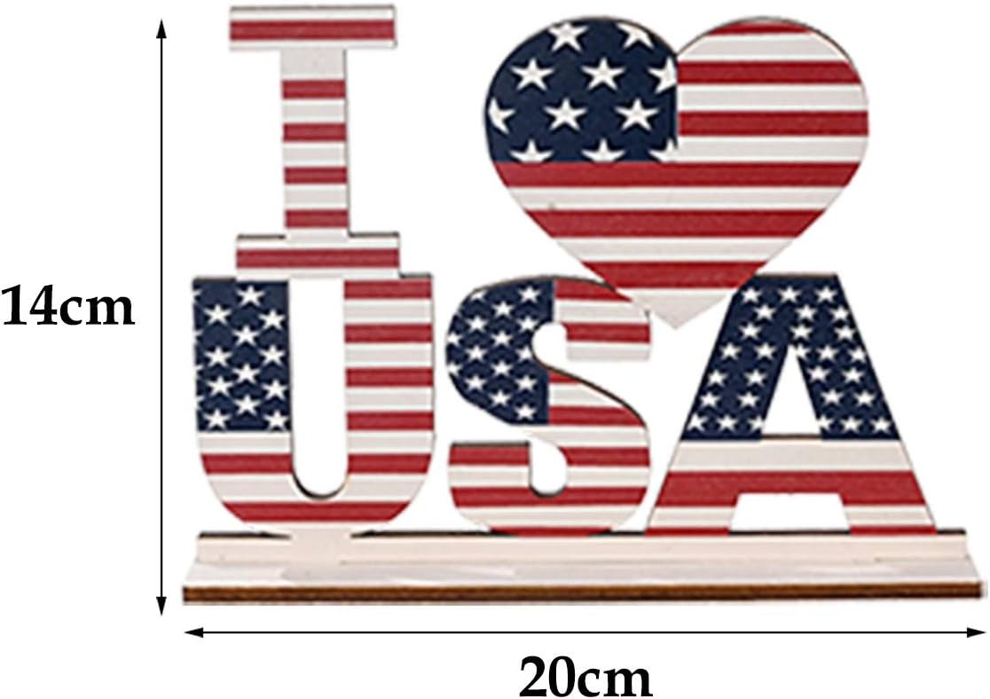 Independence Day Wooden Decor