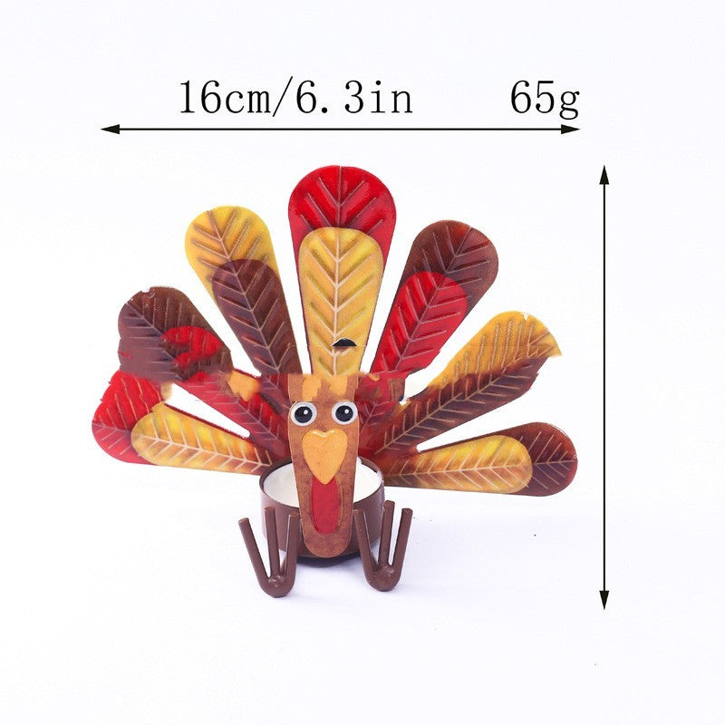 Thanksgiving Turkey Candle Holder
