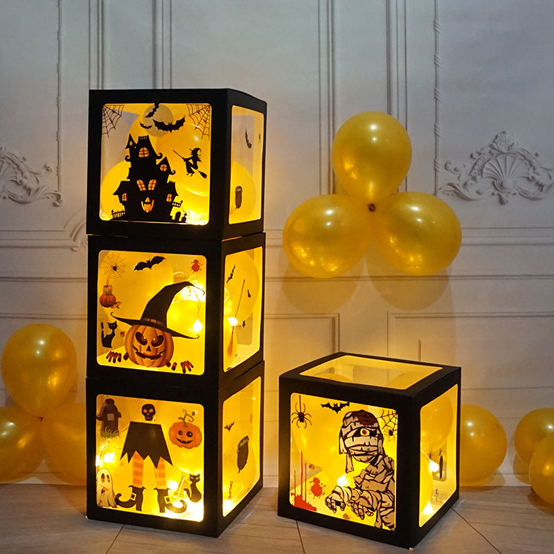 Halloween Balloon Boxes Decor