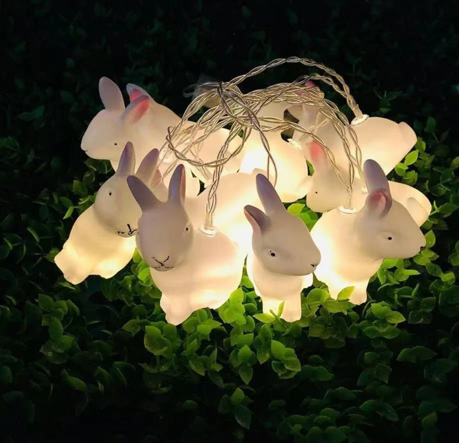 Easter Bunny String Lights