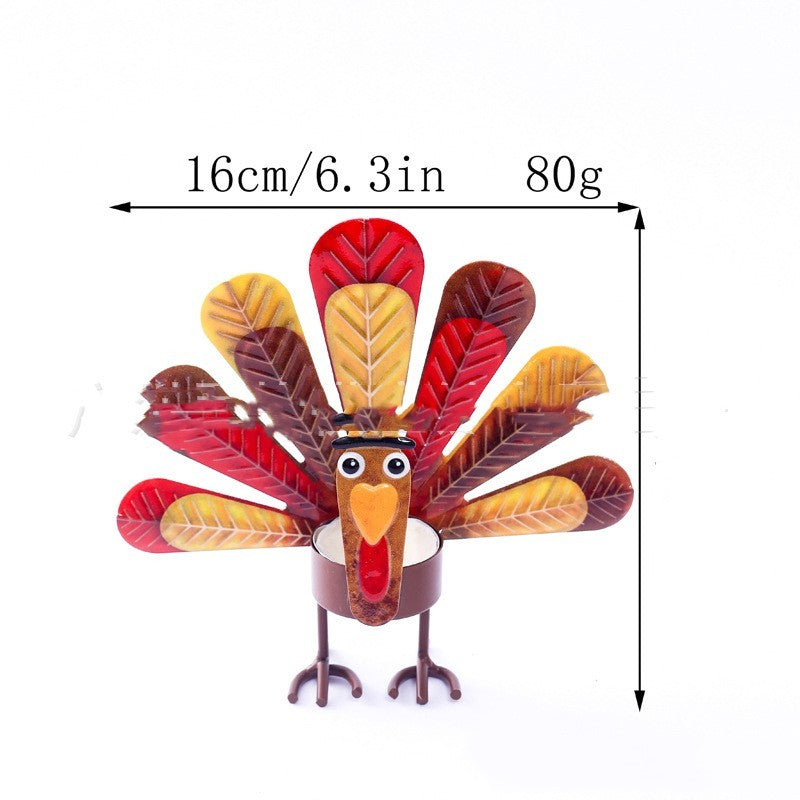 Thanksgiving Turkey Candle Holder