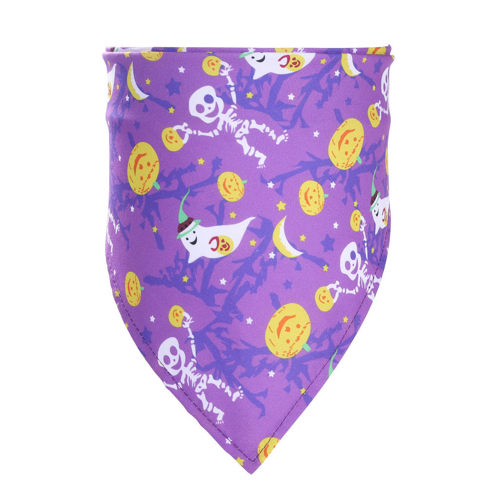 Halloween Pet Neck Towel