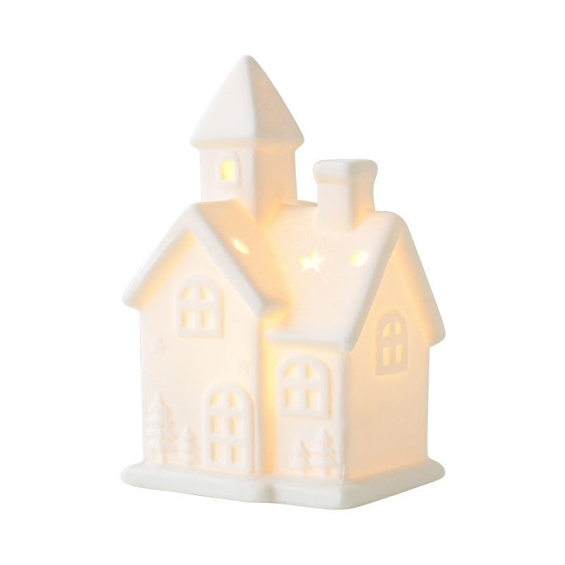 Christmas Ceramic LED Decor