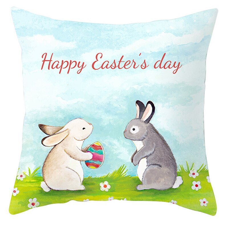 Easter Cushion Cover Decor