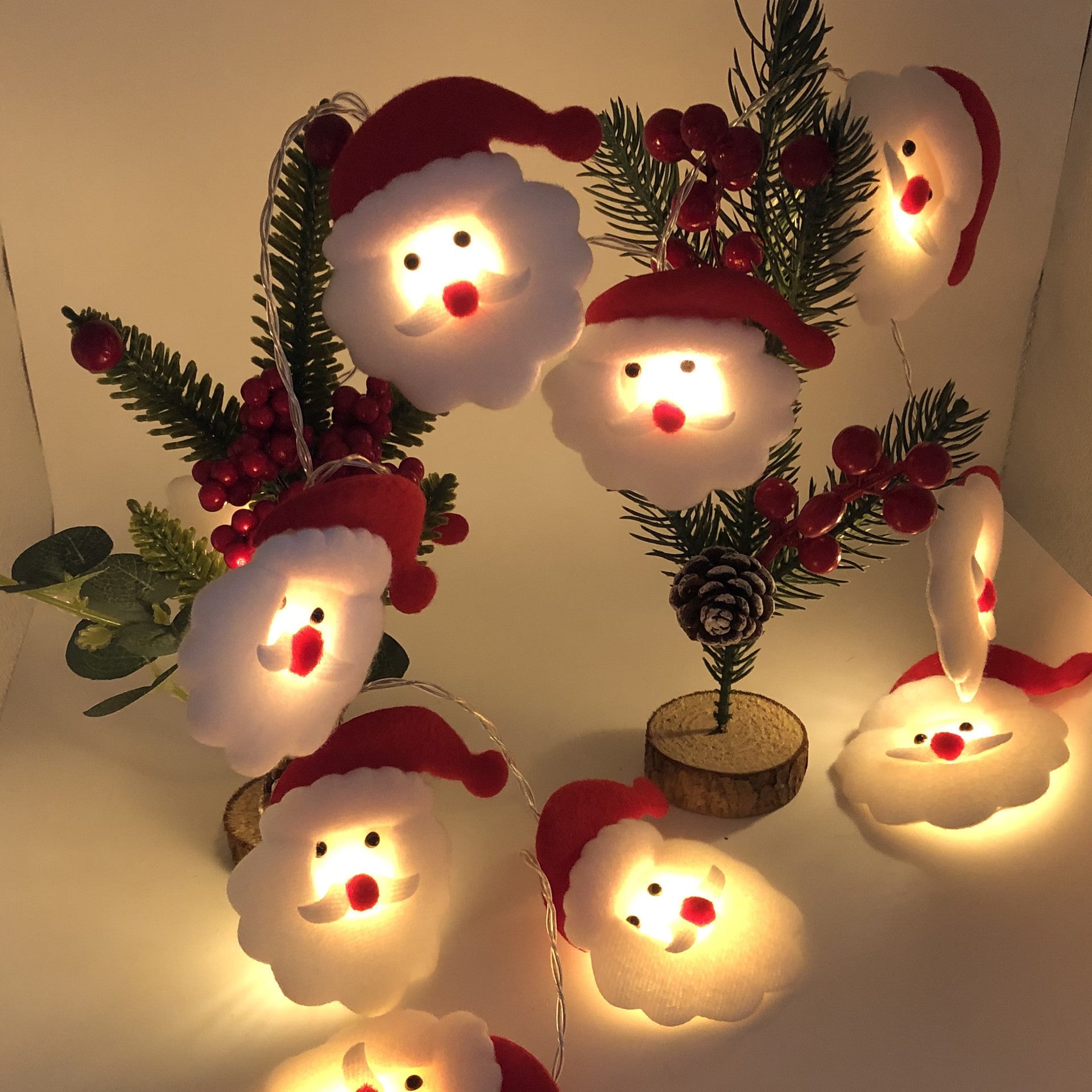 Christmas Snowman String Lights