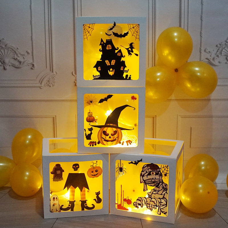 Halloween Balloon Boxes Decor