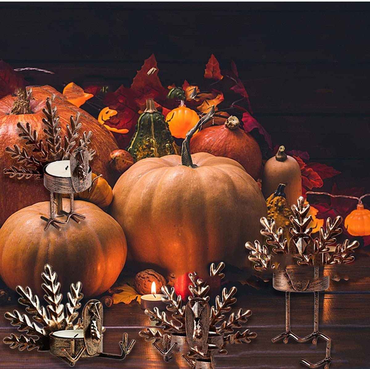 Thanksgiving Turkey Candlestick