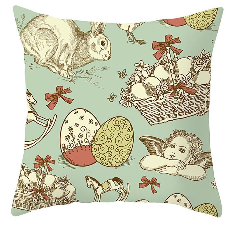 Easter Cushion Cover Decor