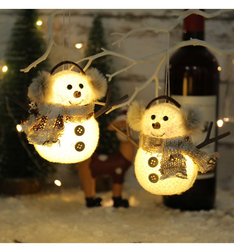 Christmas Luminous Snowman