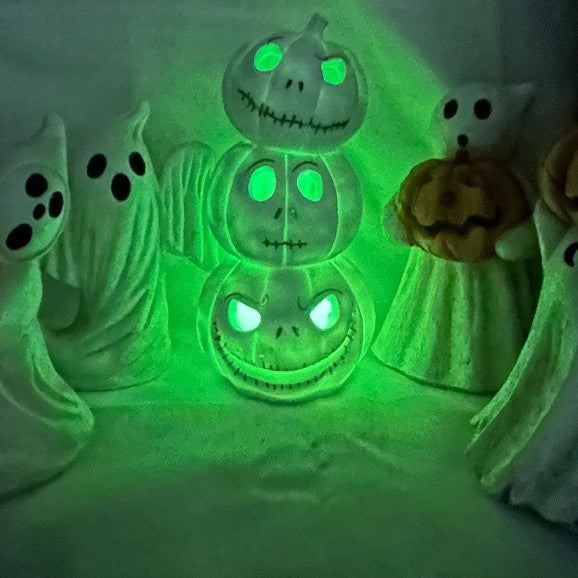 Halloween Ghost Pumpkin Decor