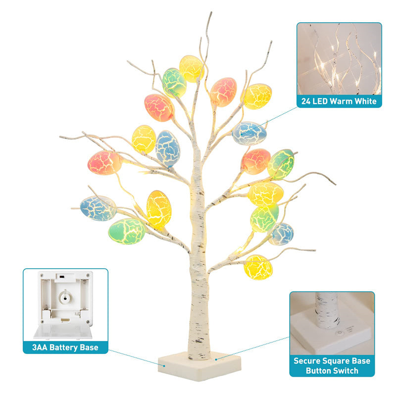 Easter Egg LED Birch Tree