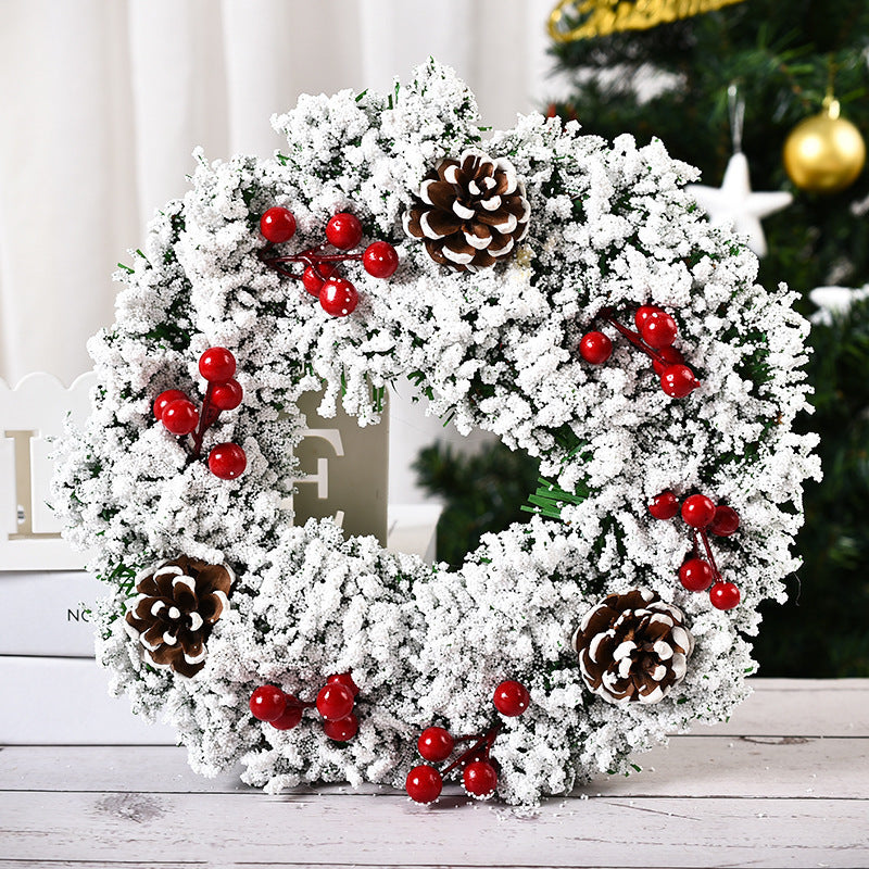 Christmas Door-Hanging Wreath