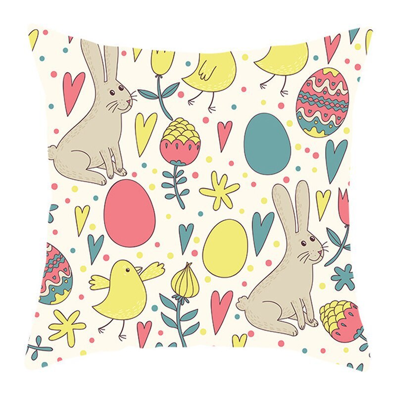 Easter Cushion Cover Decor